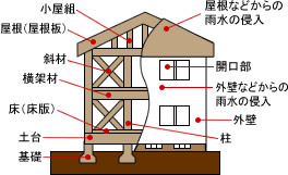 木造（在来軸組工法） 戸建住宅